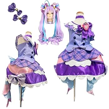 コスプレ衣装　キミとアイドルプリキュア　キュアウインク　キミプリ　雨紫こころ 71jM8+c+7BL._SY350_QL65_.jpg